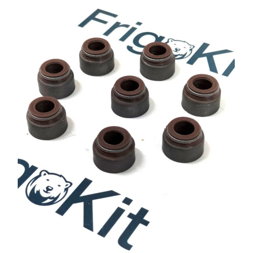 Thermo King Valve Stem Seal Kit TRP 11-8934 & 11-8935 – Set of 8 (Exhaust & Intake) | Aftermarket